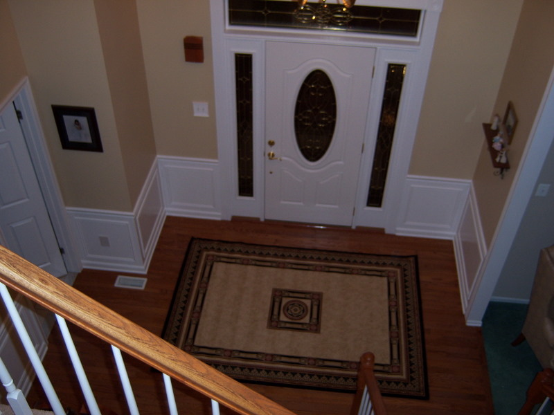 Hall and Stairway Trim Work – Low Maintenance Shadow Boxes