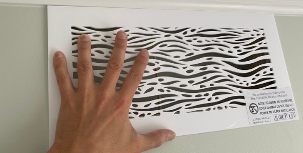 Installing a Decorative Air Vent Cover