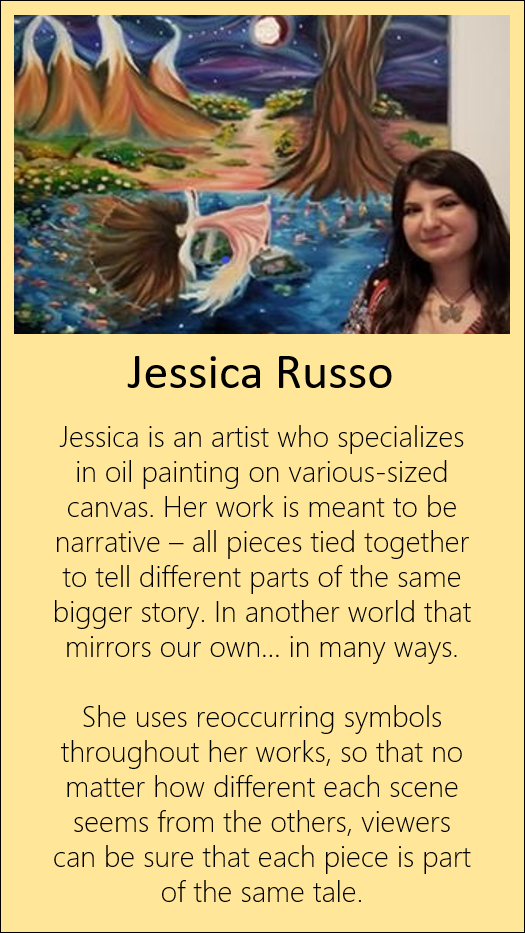 Jessica Russo Artist Expressionism Oil Canvas