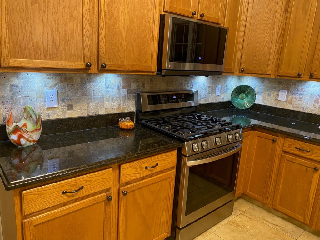 Kitchen Backsplash LED Down Lighting